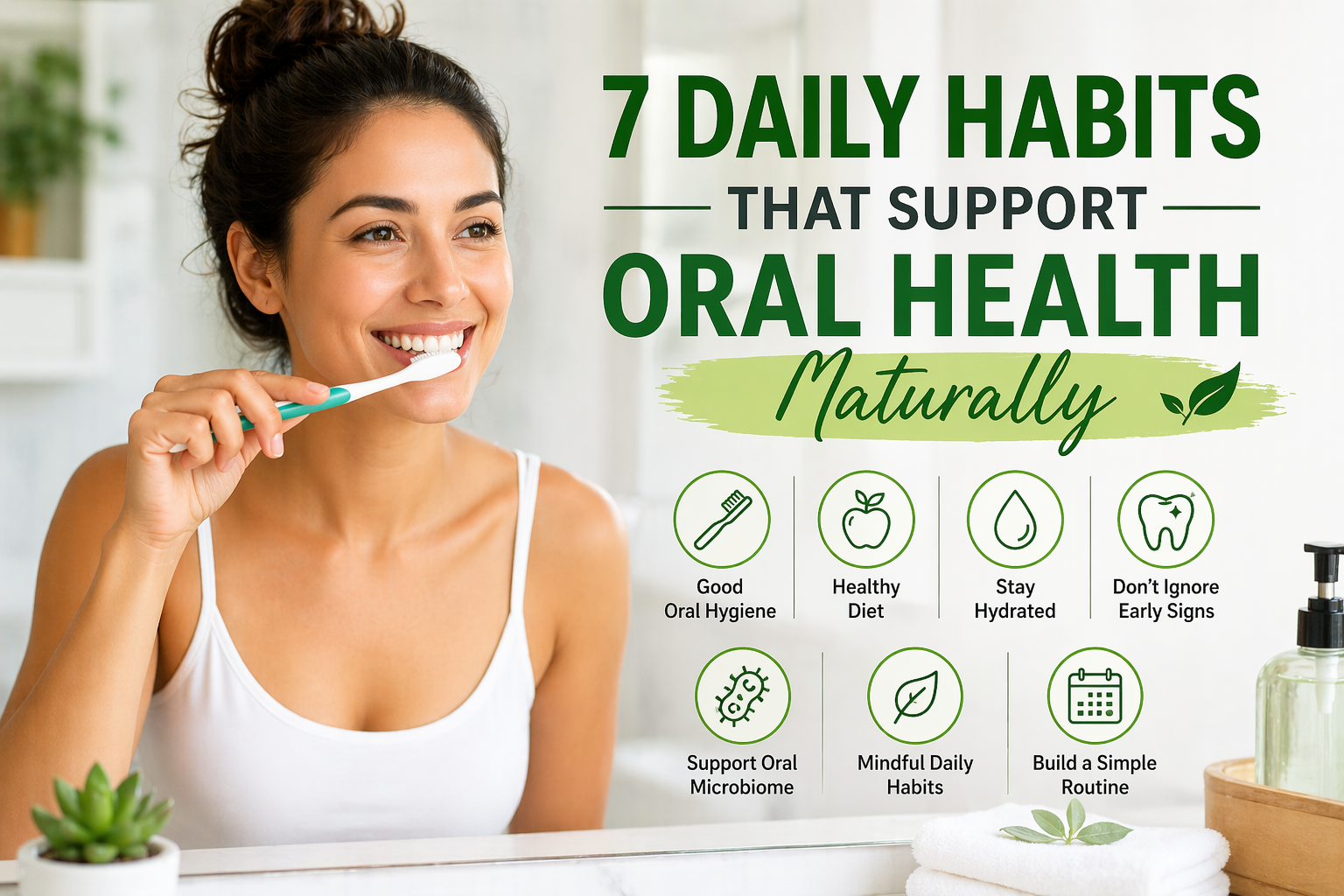 7 Daily Habits That Support Oral Health Naturally